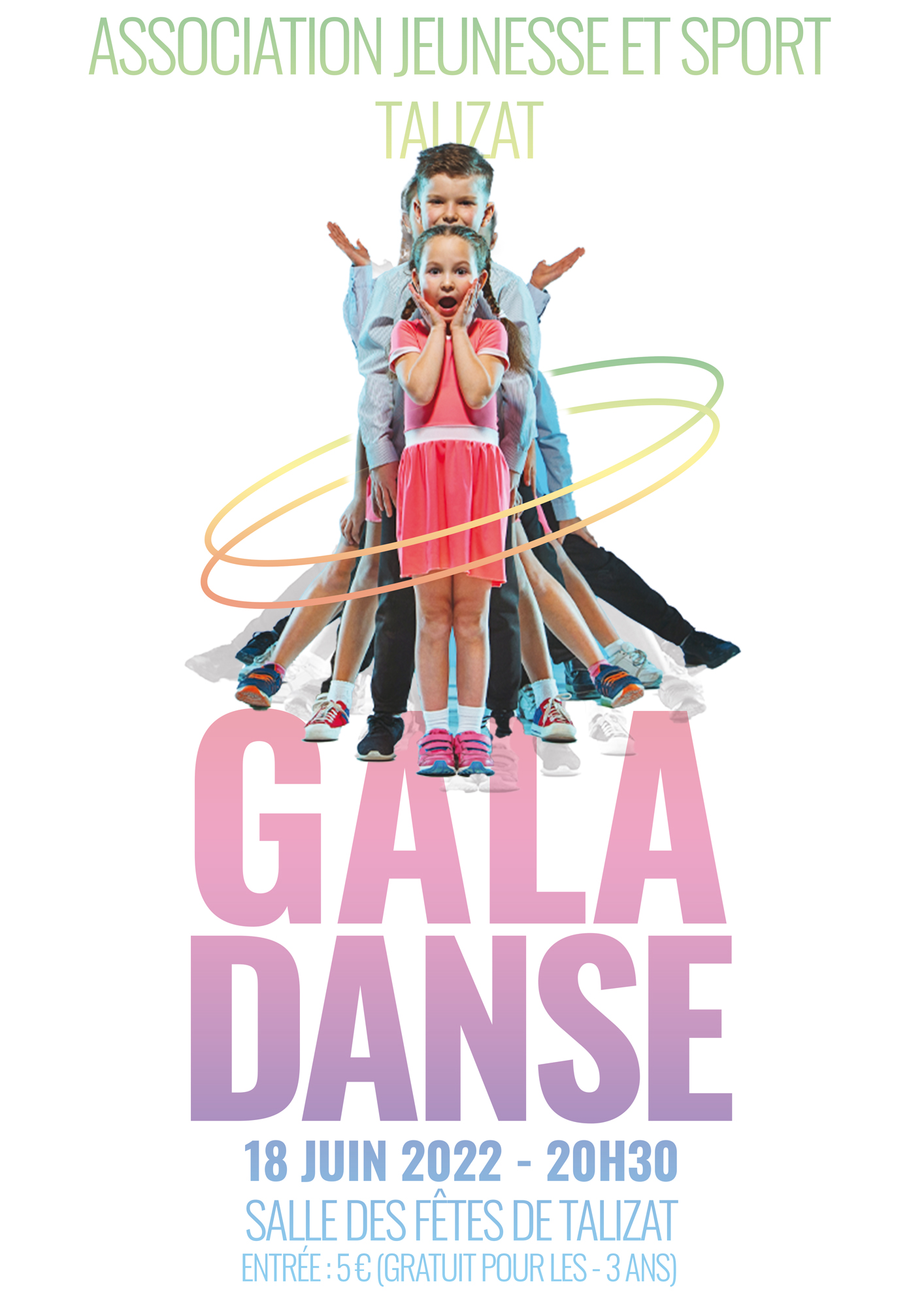 Affiche gala de danse - 2022